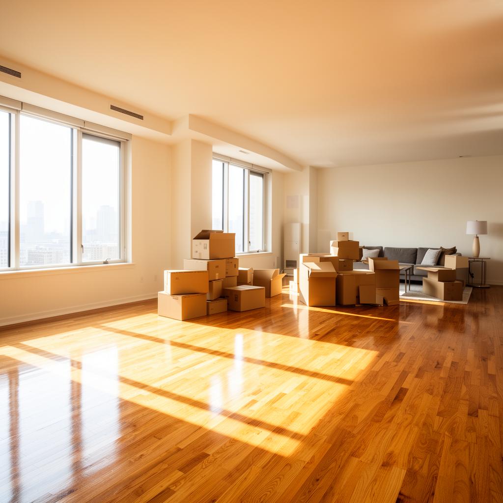 Move-in ready clean home - professional move cleaning service